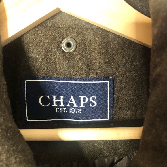 Chaps Brown Trench-Coat w/ Removable Liner - Picture 10 of 11